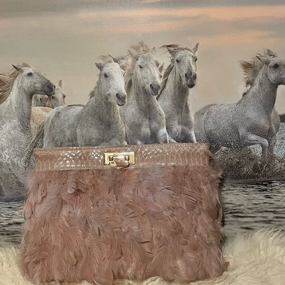 ASOS leather feather bag - Picture 10 of 10